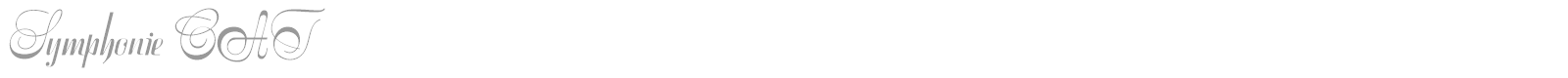 Symphonie CAT font preview