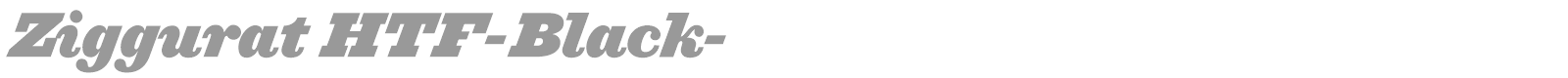 Ziggurat font preview