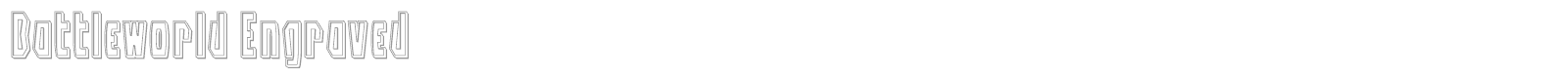 Battleworld Extra-Expanded Italic font preview