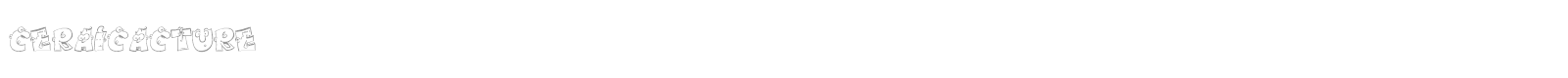 ceraicacture font preview