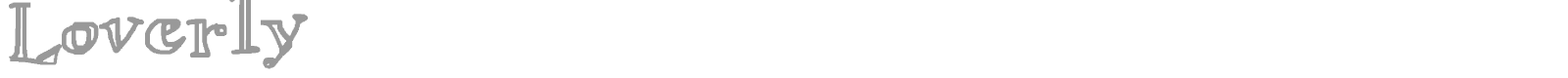 Loverly font preview