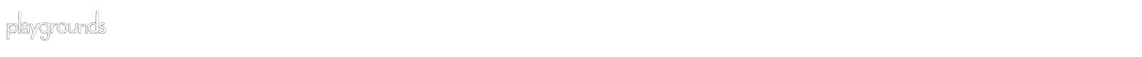 Playgrounds font preview