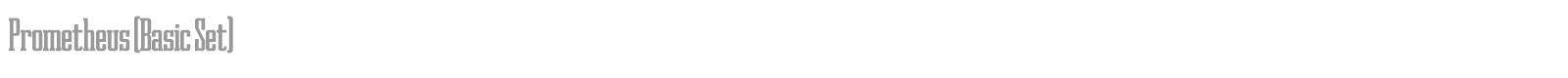 Prometheus (Basic Set) font preview
