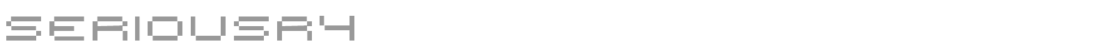 Serious Rounded font preview