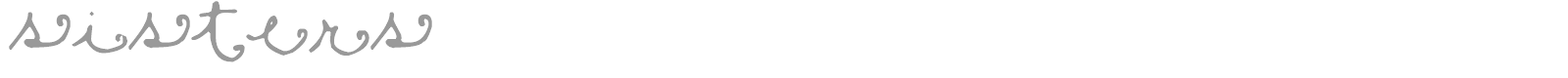 Sisters font preview