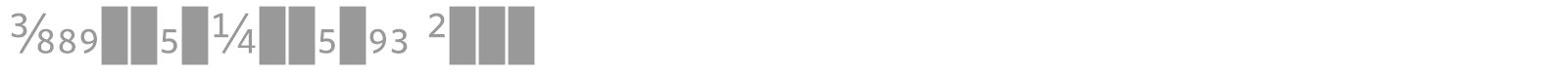 WhitneyNumeric font preview