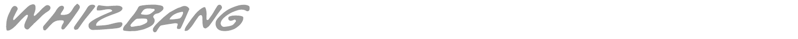 WhizBang font preview