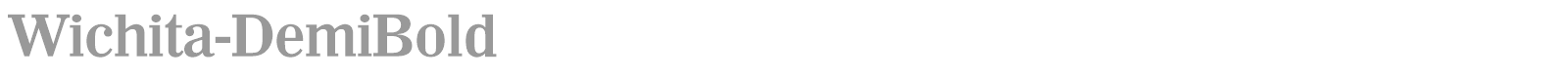 Wichita-Regular font preview