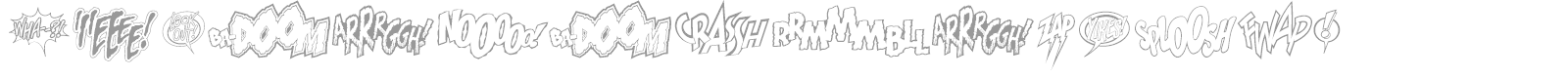 WildAndCrazySFX font preview
