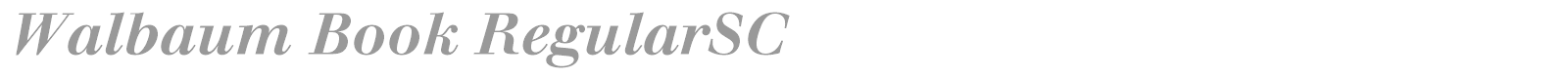 Berthold Walbaum Book font preview
