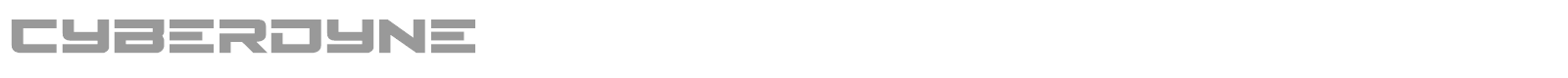 Cyberdyne Expanded Italic font preview