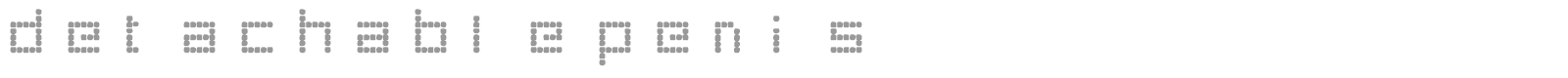 detachable penis font preview