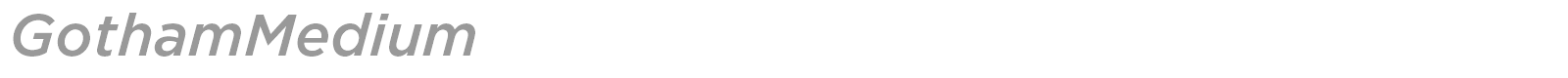 GothamMedium font preview