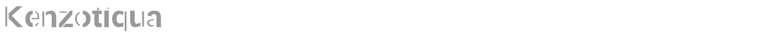 KenzotiquaSwinging font preview