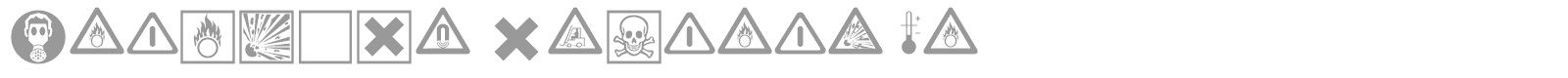 Linotype Warning Pi font preview