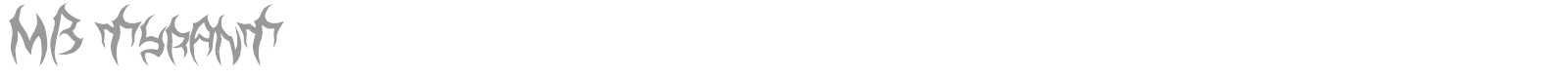 MB-CastleType font preview
