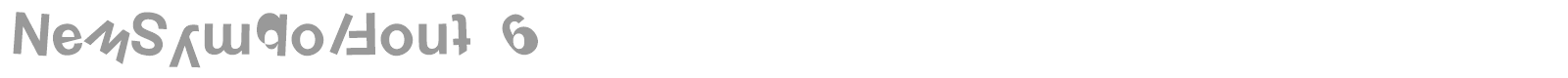 NewSymbolFont3 font preview