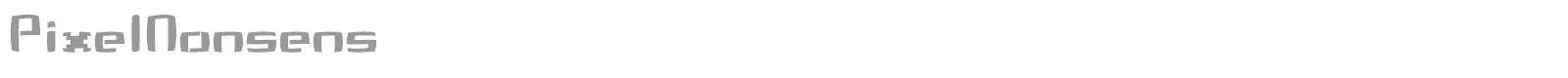 PixelNonsens font preview