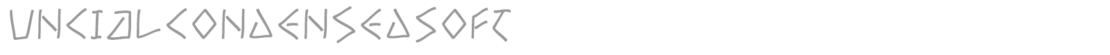 VirtualUncialQuillSoft font preview
