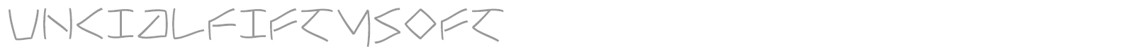 VirtualUncialQuillSoft font preview