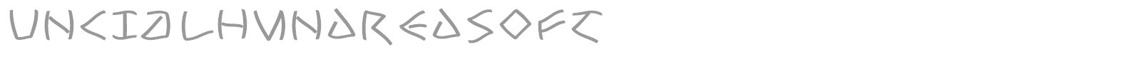 VirtualUncialQuillSoft font preview