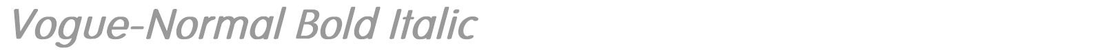 Vogue-Normal font preview