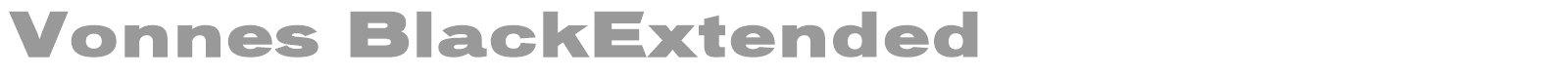 Vonnes font preview