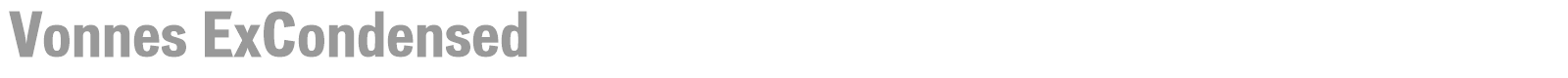 Vonnes font preview