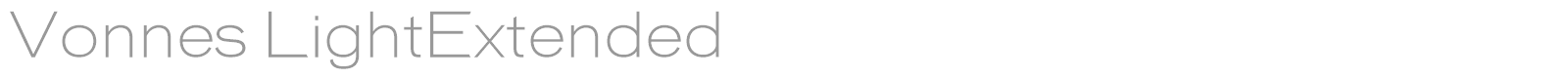 Vonnes font preview
