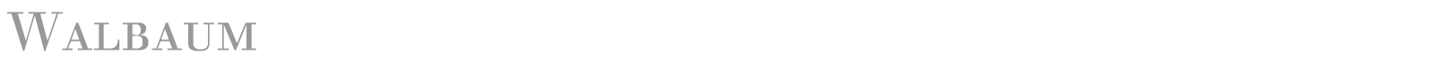 Walbaum font preview
