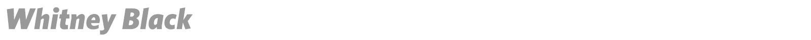 Whitney font preview