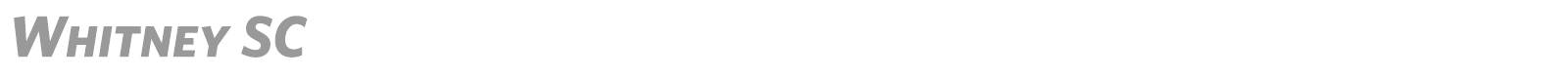 Whitney font preview