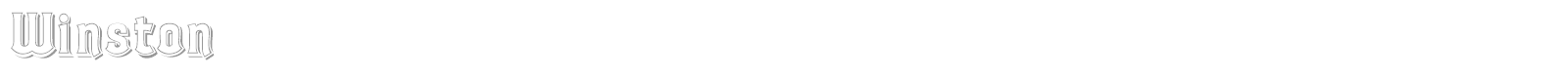 Winston font preview