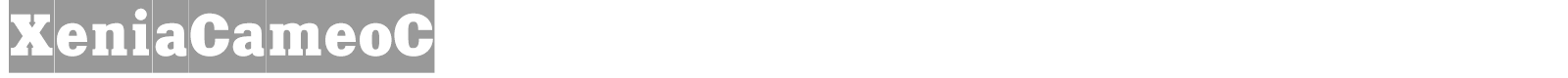 XeniaCameoC font preview