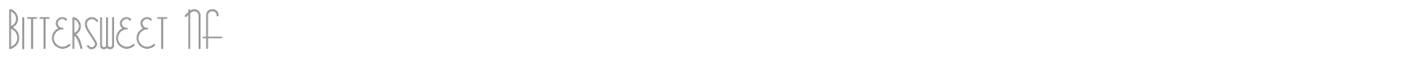 Bittersweet font preview