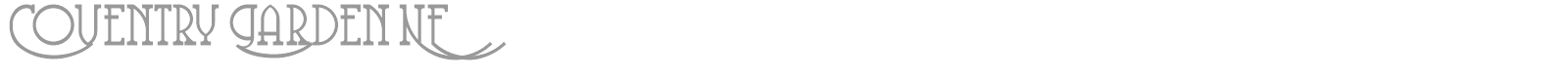 Coventry Garden font preview