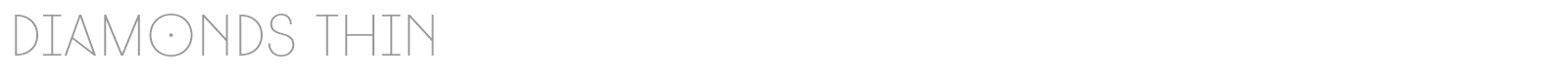 Diamonds font preview