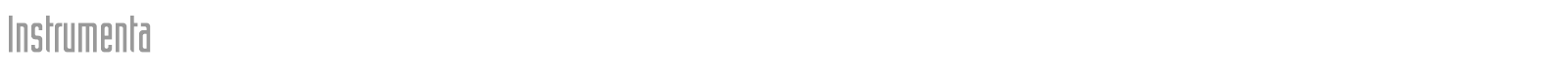 Instrumenta font preview