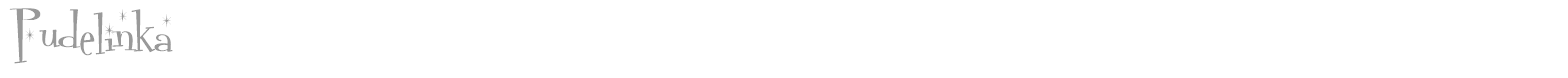 Pudelinka font preview