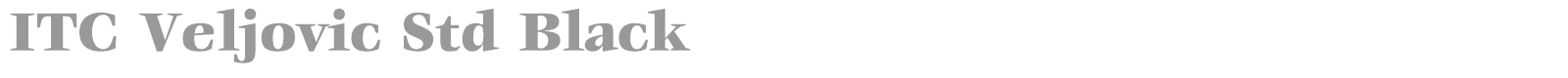 VeljovicEF font preview