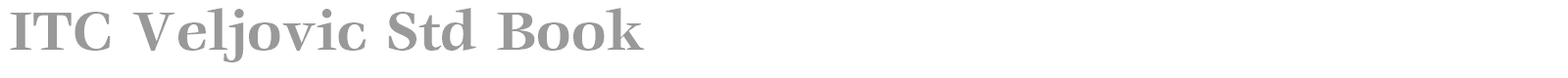 VeljovicEF font preview