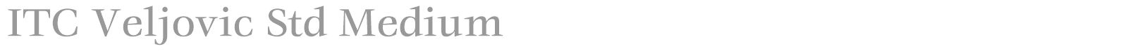 VeljovicEF font preview