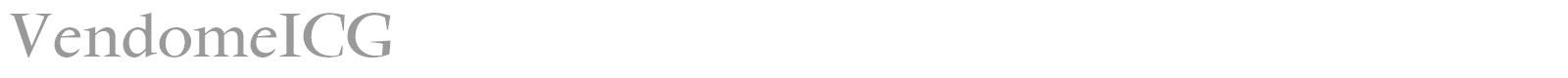 VendomeICG font preview