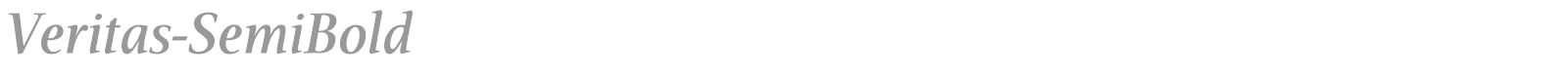 Veritas-SemiBold font preview