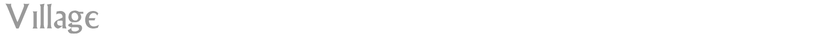 Village font preview