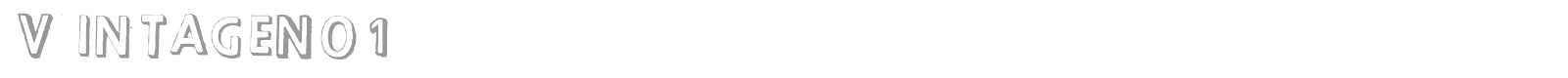 VintageNo1 font preview