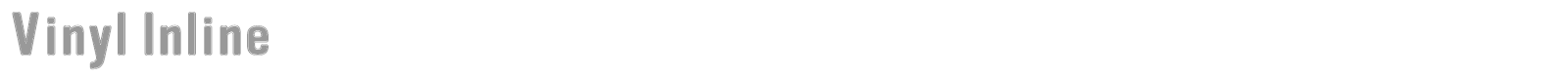 Vinyl font preview