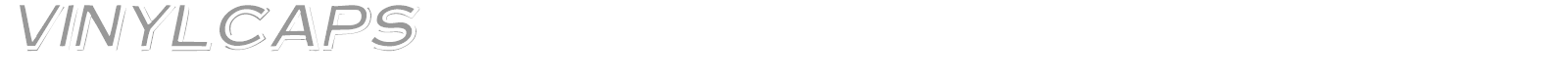 VinylCapsHeavy font preview