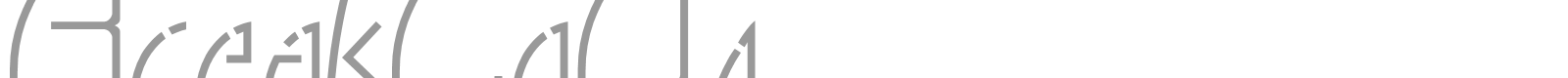 BreakLoOp font preview