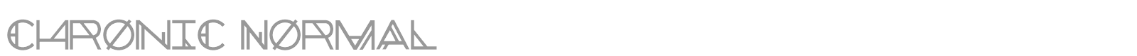 Chronic Normal font preview